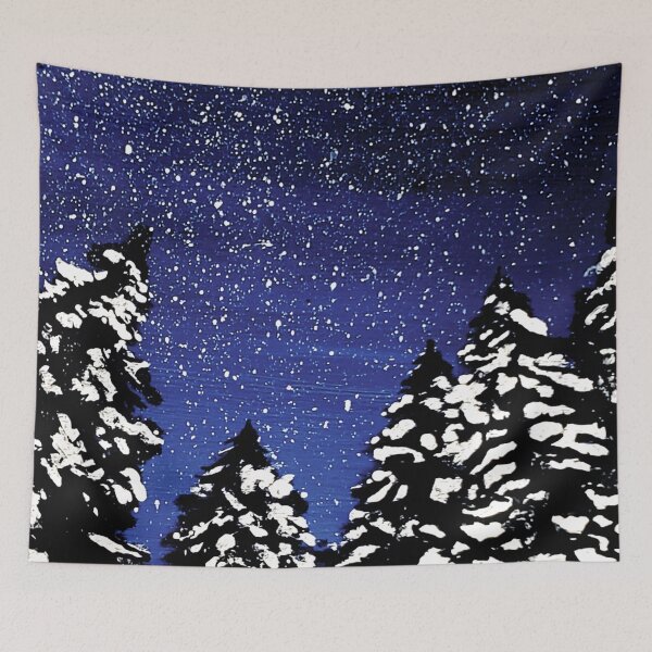 Item preview, Winter Night Sky designed and sold by KayleeRoseArt.