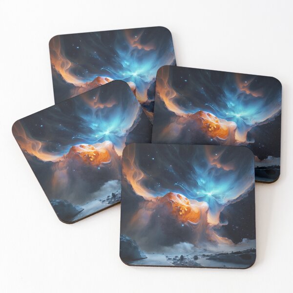 Item preview, Fantasy Landscape Art, Galaxy Mountain designed and sold by Fantasy Masterpiece.