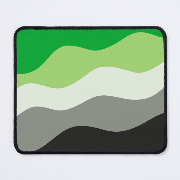 Item preview, wavy aro flag designed and sold by bees-illustrate.