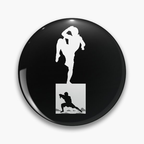 Item preview, Muay Thai Silhouette Art designed and sold by Artsilhouette.