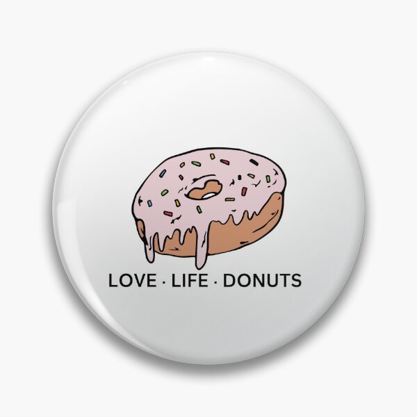 Item preview, Life: Love: Donuts designed and sold by crazydotdesigns.