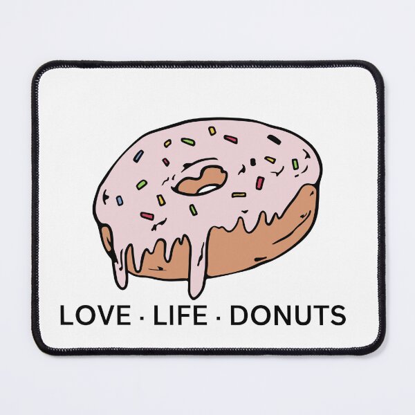 Item preview, Life: Love: Donuts designed and sold by crazydotdesigns.