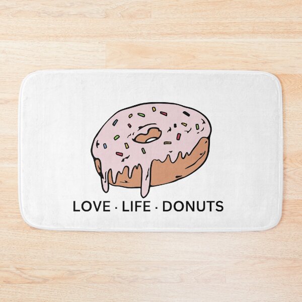 Item preview, Life: Love: Donuts designed and sold by crazydotdesigns.