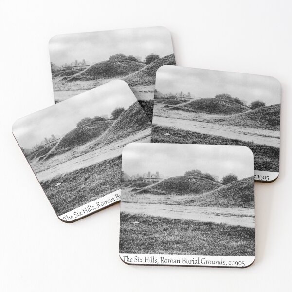Item preview, Six Hills Roman Burial Grounds, Stevenage, Hertfordshire, England c. 1905 designed and sold by The-Hist-Image.