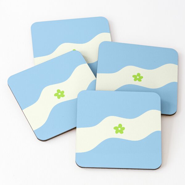 Item preview, wavy achillean flag designed and sold by bees-illustrate.
