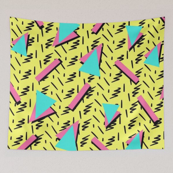 Item preview, Trippy 80's pattern designed and sold by Donkey's Salad.