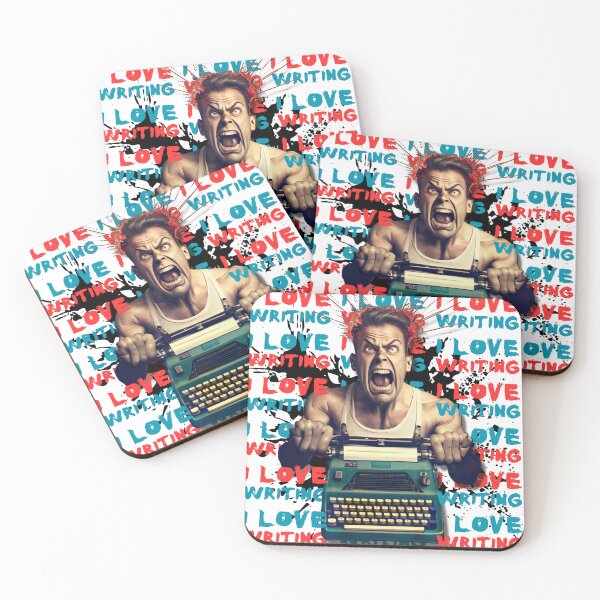 Item preview, I Love Writing designed and sold by Arcult-Stickers.