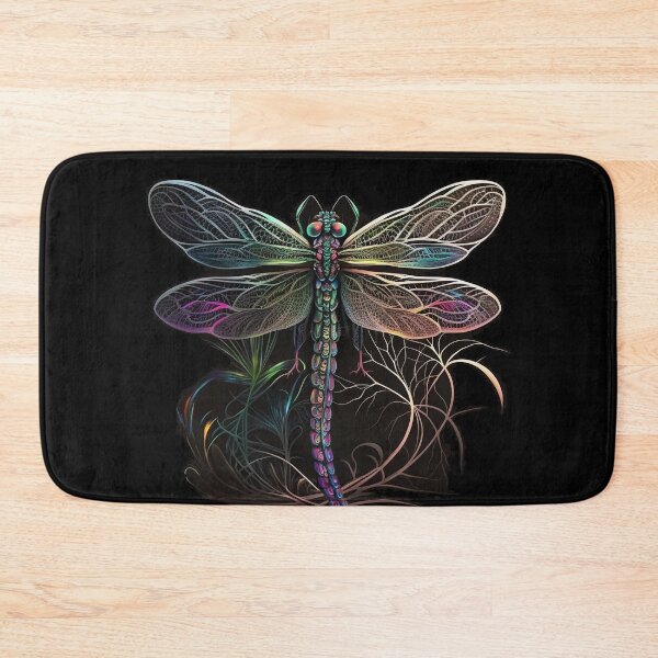 Item preview, Dragonfly with Multicolored Rainbow Accents designed and sold by Dragonstrom.