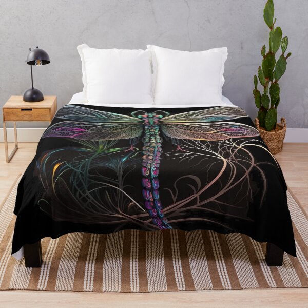 Item preview, Dragonfly with Multicolored Rainbow Accents designed and sold by Dragonstrom.