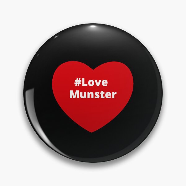 Item preview, Love Munster - Hashtag your Love Heart designed and sold by ArborVitaeCoo.