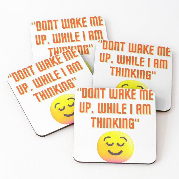Item preview, Dont wake me up while i am thinking : dad joke : funny lines designed and sold by FLIRTAASAN.
