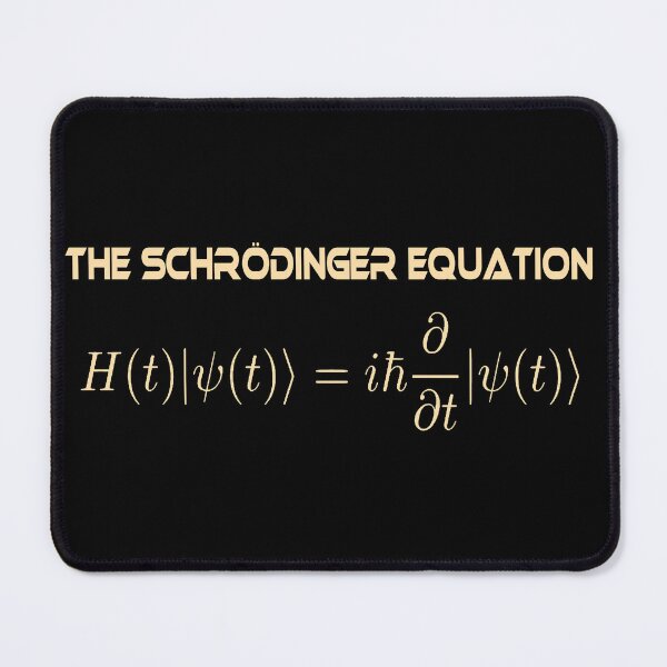 Item preview, Schrödinger equation Physics Quatum Computing designed and sold by Izoberu.