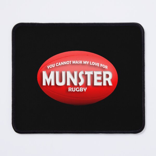 Item preview, Munster Rugby - You cannot Mask My Love designed and sold by ArborVitaeCoo.