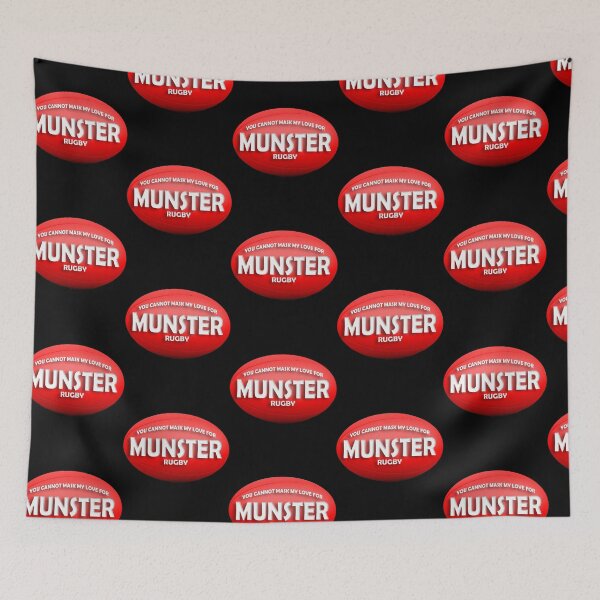 Item preview, Munster Rugby - You cannot Mask My Love designed and sold by ArborVitaeCoo.