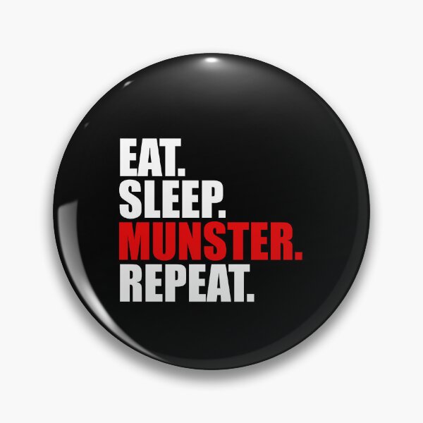Item preview, Munster Rugby Ireland Eat Sleep Munster Rugby Repeat designed and sold by ArborVitaeCoo.