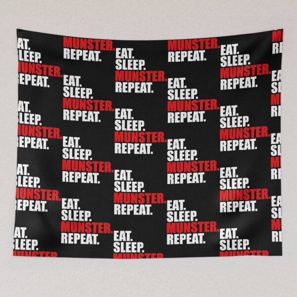 Item preview, Munster Rugby Ireland Eat Sleep Munster Rugby Repeat designed and sold by ArborVitaeCoo.