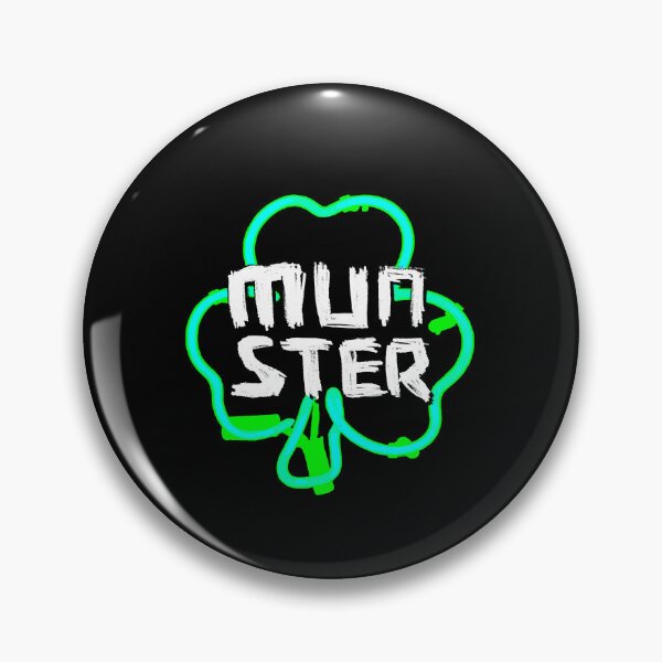 Item preview, Munster, Neon Shamrock, MUNSTER Ireland designed and sold by ArborVitaeCoo.