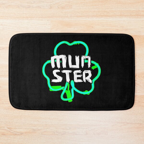 Item preview, Munster, Neon Shamrock, MUNSTER Ireland designed and sold by ArborVitaeCoo.