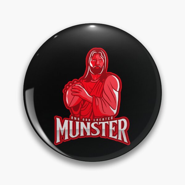 Item preview, Munster Rugby Supporter God Created Munster designed and sold by ArborVitaeCoo.