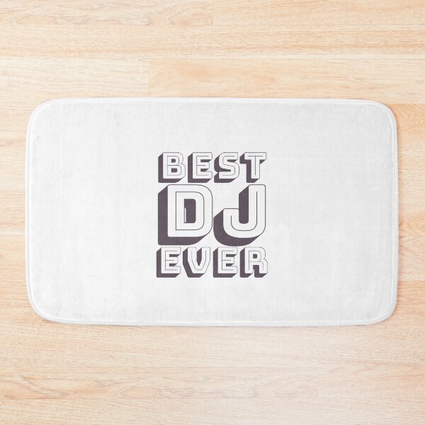 Item preview, Best DJ ever, text design, cool funny gift for dj, deejay, disc jockey designed and sold by wondertree.