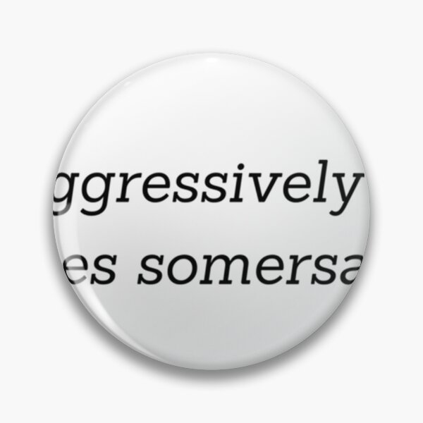 Item preview, Aggressively does somersault       designed and sold by ArtTeckk.
