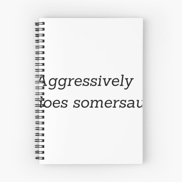 Item preview, Aggressively does somersault       designed and sold by ArtTeckk.