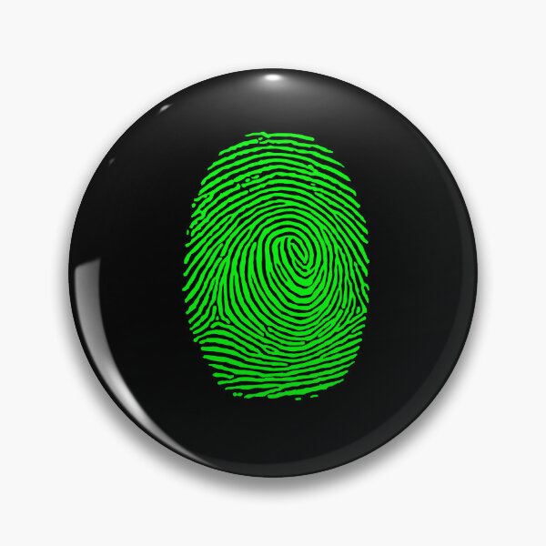 Item preview, Glowing Crime scene fingerprint designed and sold by Izoberu.