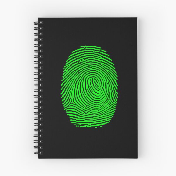 Item preview, Glowing Crime scene fingerprint designed and sold by Izoberu.