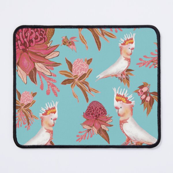 Item preview, Australian Christmas - Cockatoo and Native Flowers designed and sold by Tracey  Bartlett.