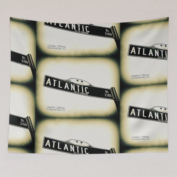 Item preview, Atlantic Boulevard, Commerce, California by Mistah Wilson designed and sold by The Street Sign Store.