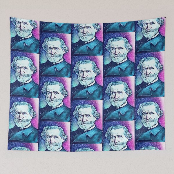 Item preview, Giuseppe Verdi artwork | Giuseppe Verdi Portrait | Giuseppe Verdi Wall Art  designed and sold by Suyogsonar25.