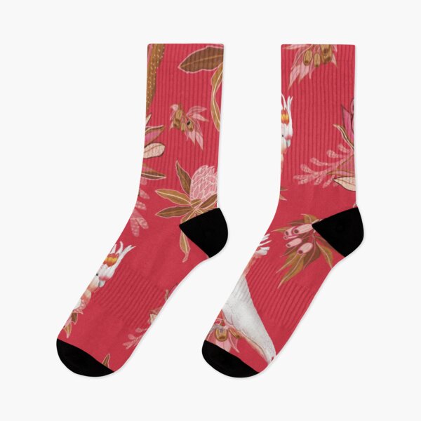 Item preview, Australian Christmas - Cockatoo and Native Flowers designed and sold by Tracey  Bartlett.