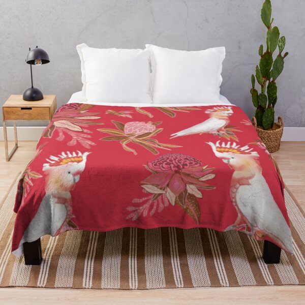 Item preview, Australian Christmas - Cockatoo and Native Flowers designed and sold by Tracey  Bartlett.