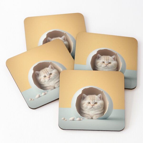 Item preview, Fat cat in hole 020 [square] designed and sold by jetaiart.