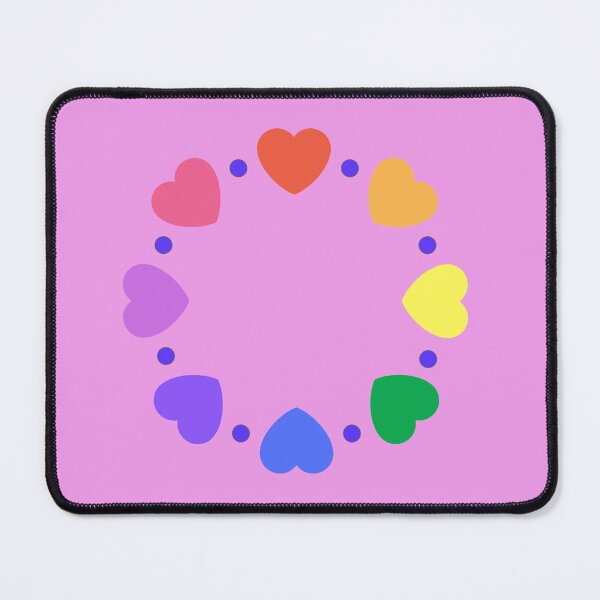 Item preview, rainbow hearts designed and sold by elive.