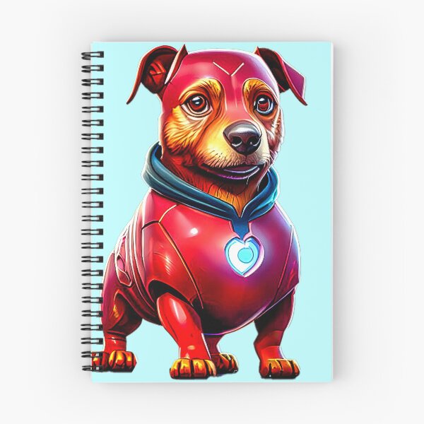 Item preview, Canine Hero: Love-Shaped Arc Reactor Dachshund designed and sold by Pawsitive Palette.