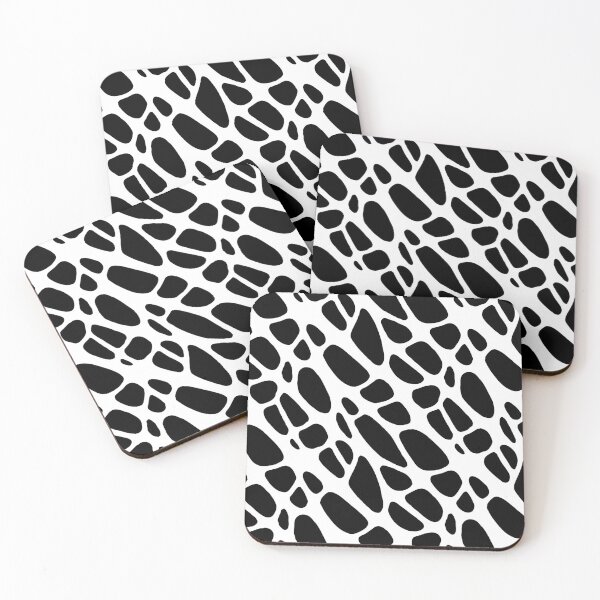 Item preview, Abstract Gothic Black And White Spider Web Repeating Pattern designed and sold by TMBTM.