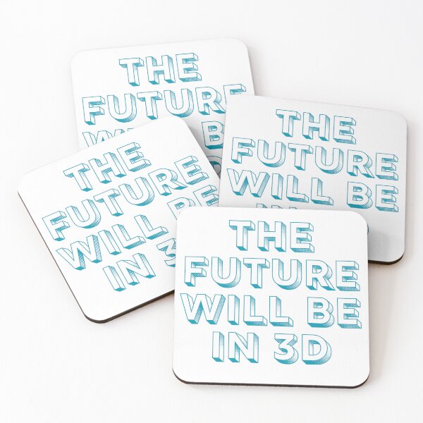 Item preview, The Future Will Be In 3D designed and sold by SwejdDesign.