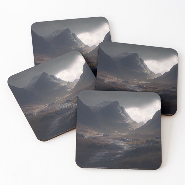 Item preview, Dark Fantasy Landscape, Highlands Breeze designed and sold by Fantasy Masterpiece.