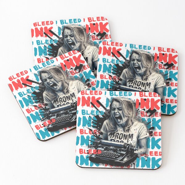 Item preview, Writers Bleed Ink designed and sold by Arcult-Stickers.