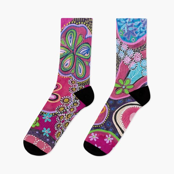 Item preview, Groovy Flower Power Boho Hippie Flowers designed and sold by Tracey  Bartlett.
