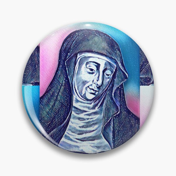 Item preview, Hildegard of Bingen artwork | Hildegard of Bingen Portrait | Hildegard von Bingen Wall Art  designed and sold by Suyogsonar25.