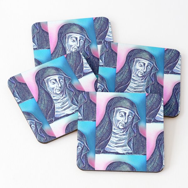 Item preview, Hildegard of Bingen artwork | Hildegard of Bingen Portrait | Hildegard von Bingen Wall Art  designed and sold by Suyogsonar25.