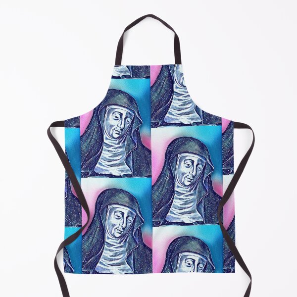 Item preview, Hildegard of Bingen artwork | Hildegard of Bingen Portrait | Hildegard von Bingen Wall Art designed and sold by Suyogsonar25.