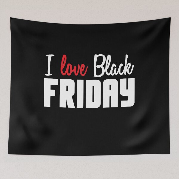 Item preview, I Love Black Friday Shirt designed and sold by CreativeStrike.