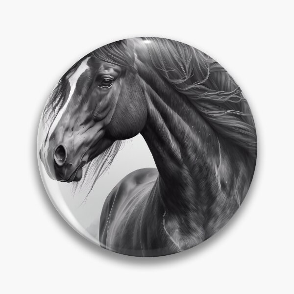 Item preview, Magical Ebony Horse 2 designed and sold by Powercat Graphic Arts.