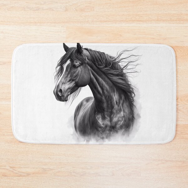 Item preview, Magical Ebony Horse 2 designed and sold by Powercat Graphic Arts.