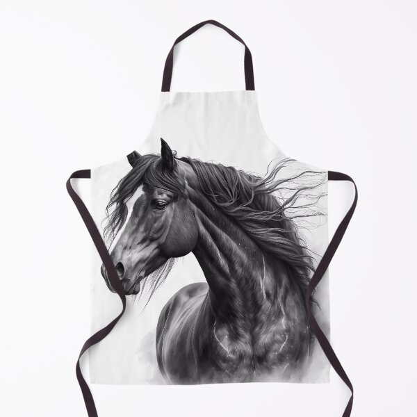 Item preview, Magical Ebony Horse 2 designed and sold by Powercat Graphic Arts.