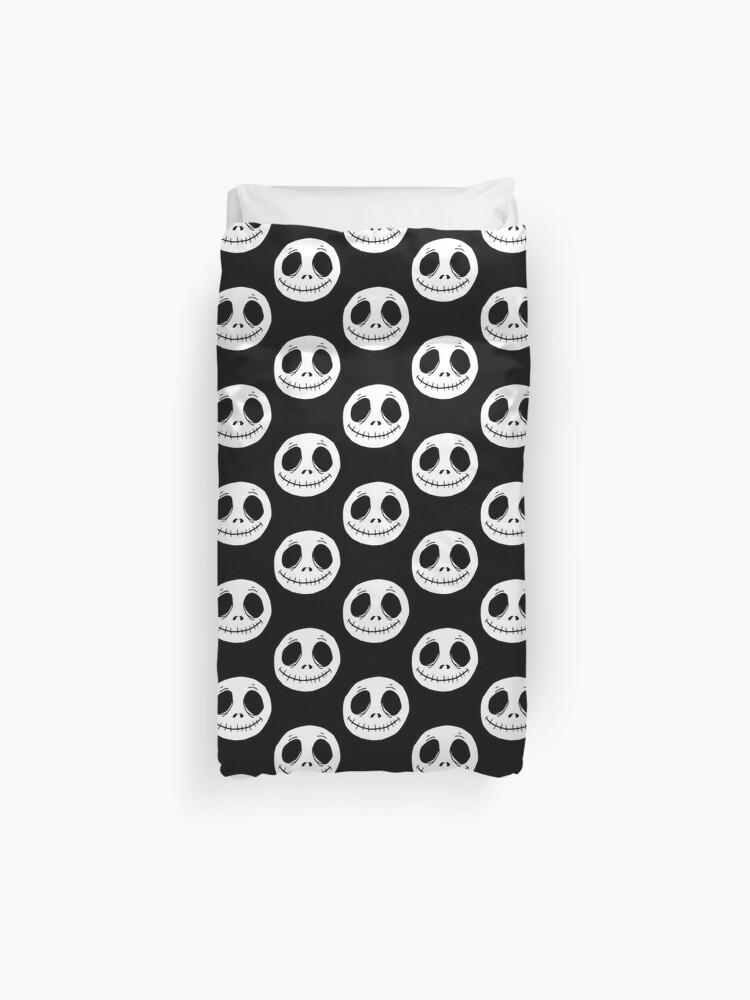 Jack Skellington Duvet Cover By Fanaticdesigns Redbubble