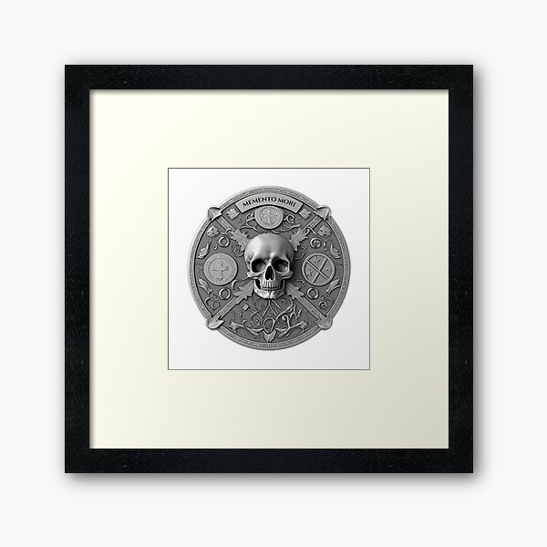 Artikel-Vorschau von Memento-Mori-Münze, designt und verkauft von Kameeno.